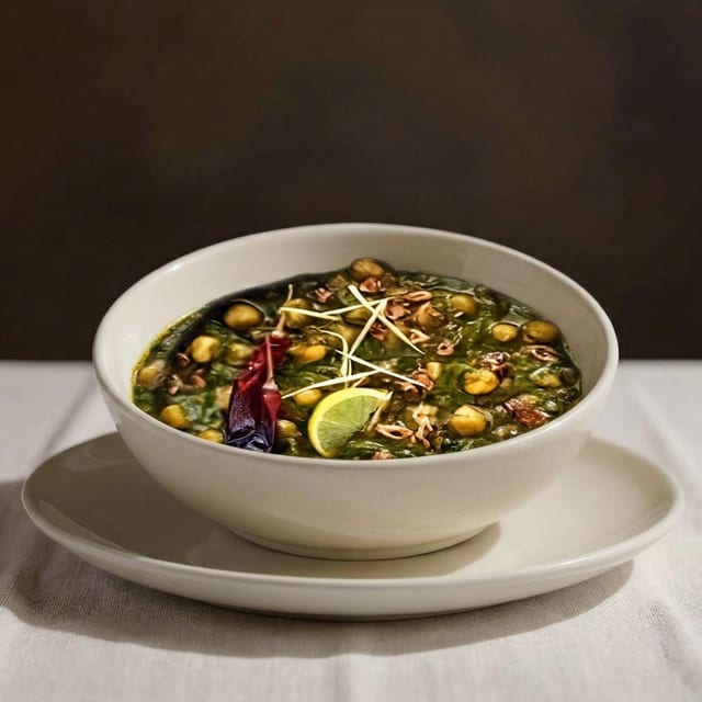 Channa Palak.