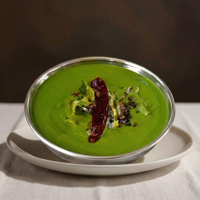 Palak (Spinach).