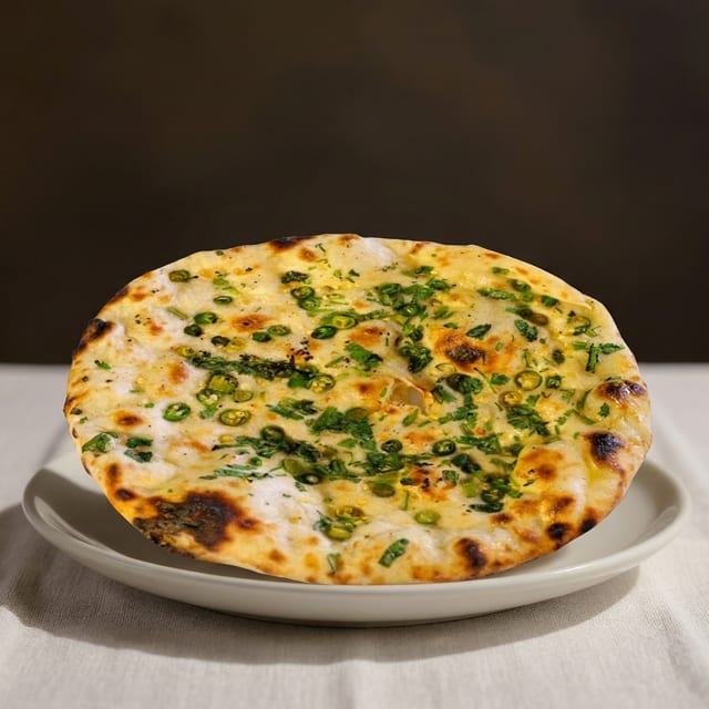 Garlic and Chilli Naan.