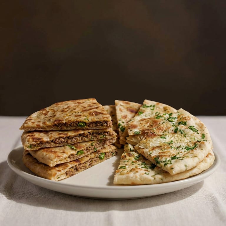 Savor our fresh naan