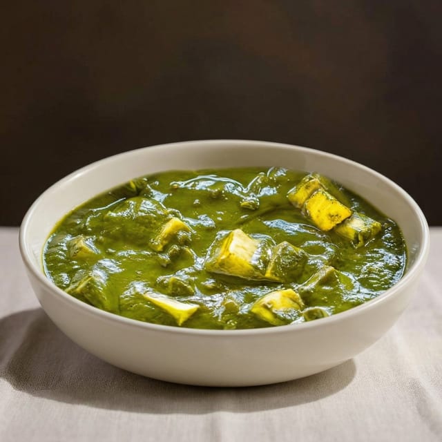 Palak (Spinach) Paneer.