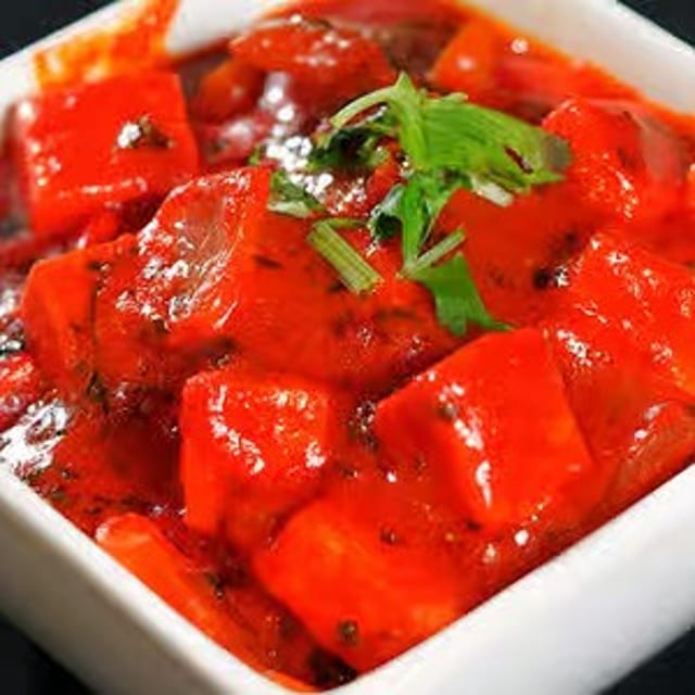 Paneer Tikka Masala.